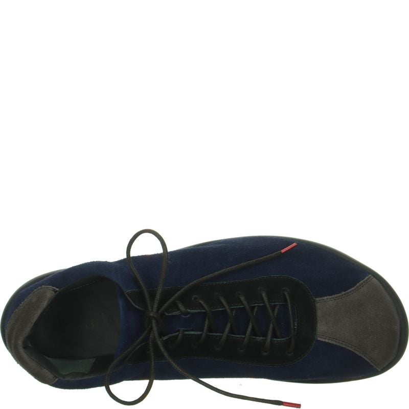 Think! HAPPAT Herren Sneaker low - Material: Leder in Blau