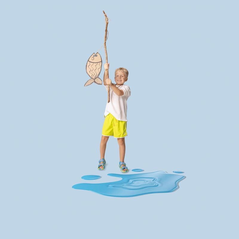 Superfit SPLASH-S Sandal - Material: Sonstiges Material in Blue