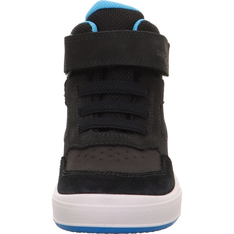 Superfit MAVERICK Sneakers high - Material: Leder/Sonstiges Material/Texti in Black