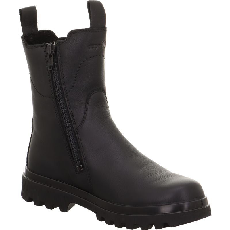 superfit ABBY NOVA Mädchen Boots - Material: Leder in Schwarz