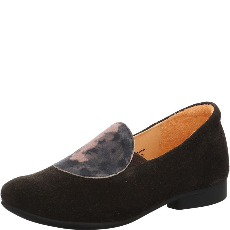 Think! GUAD2 Damen Ballerina - Material: Leder in Braun