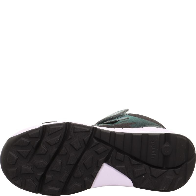 Superfit FREE RIDE Unisex | Jungen Sneaker high - Material: Textil/Sonstiges Material in Grün
