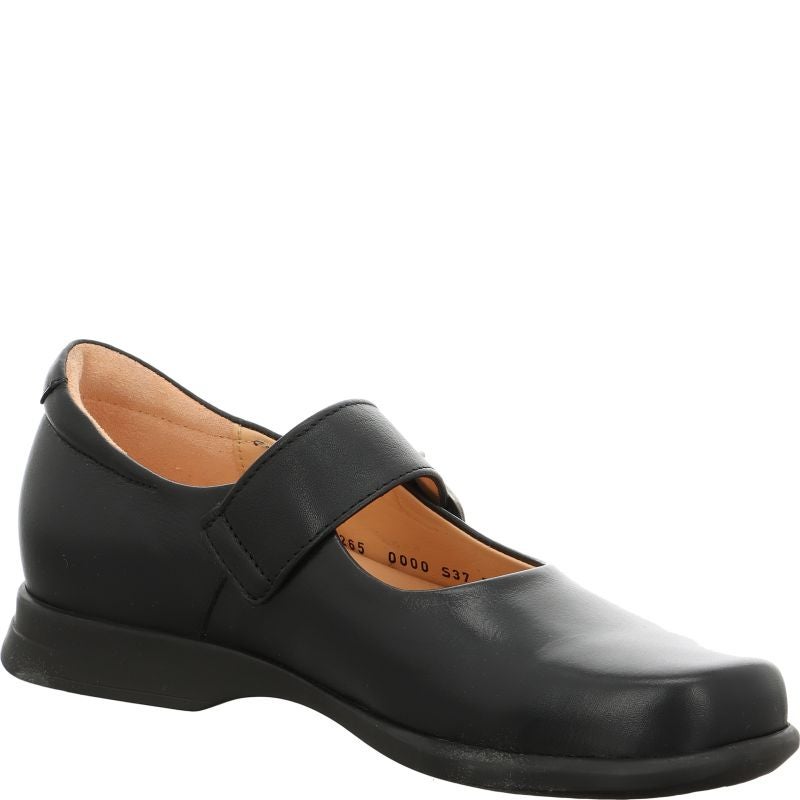 Think PENSA Women Woman Ballerina - Material: Leather in Black
