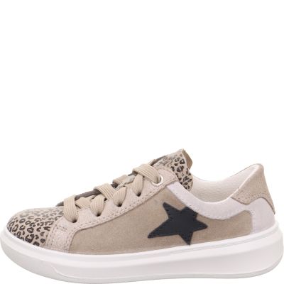 Superfit COSMO Girls Sneakers low - Material: Leather in Beige
