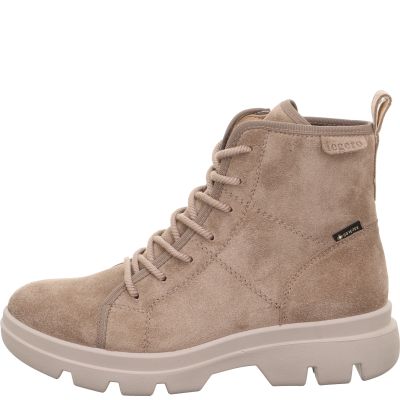 Legero ANGELINA Damen Schnürboots - Material: Leder in Beige