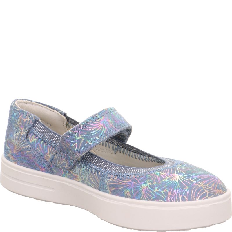 Superfit STELLA Girls Ballerina - Material: Leather in Blue