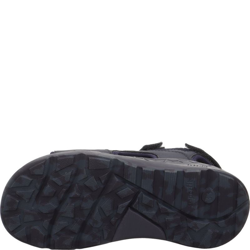 Superfit CRISS CROSS Unisex, Boys Sandal - Material: Textil/Sonstiges Material in Blue