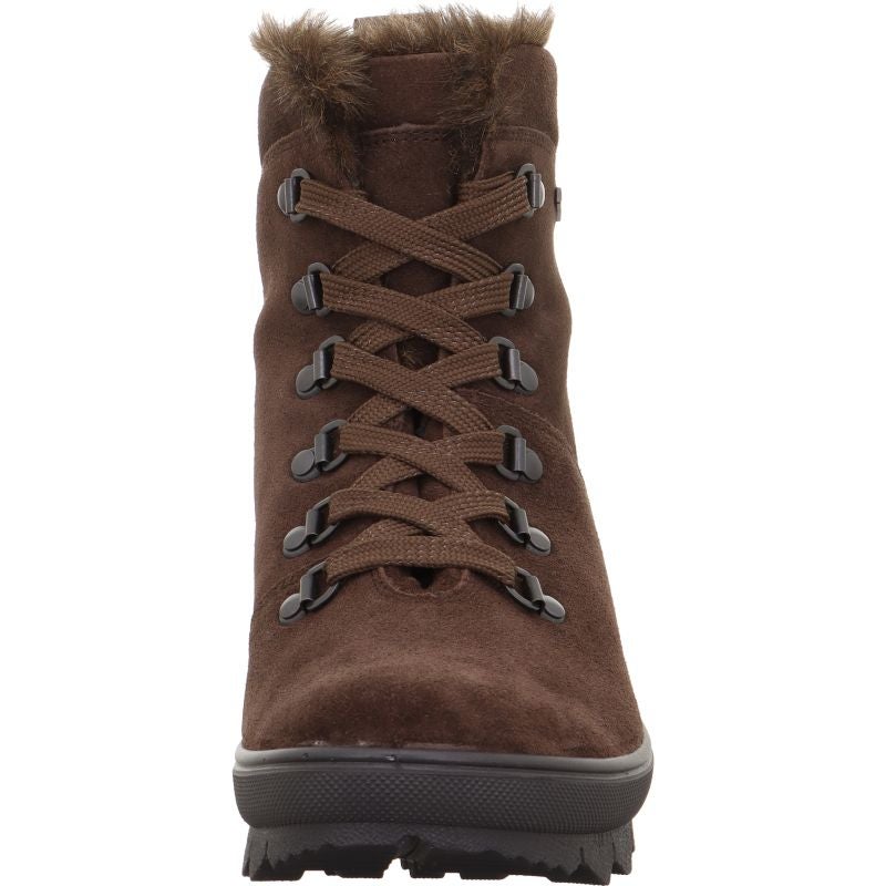 Legero NOVARA Damen Schnürboots - Material: Leder in Braun