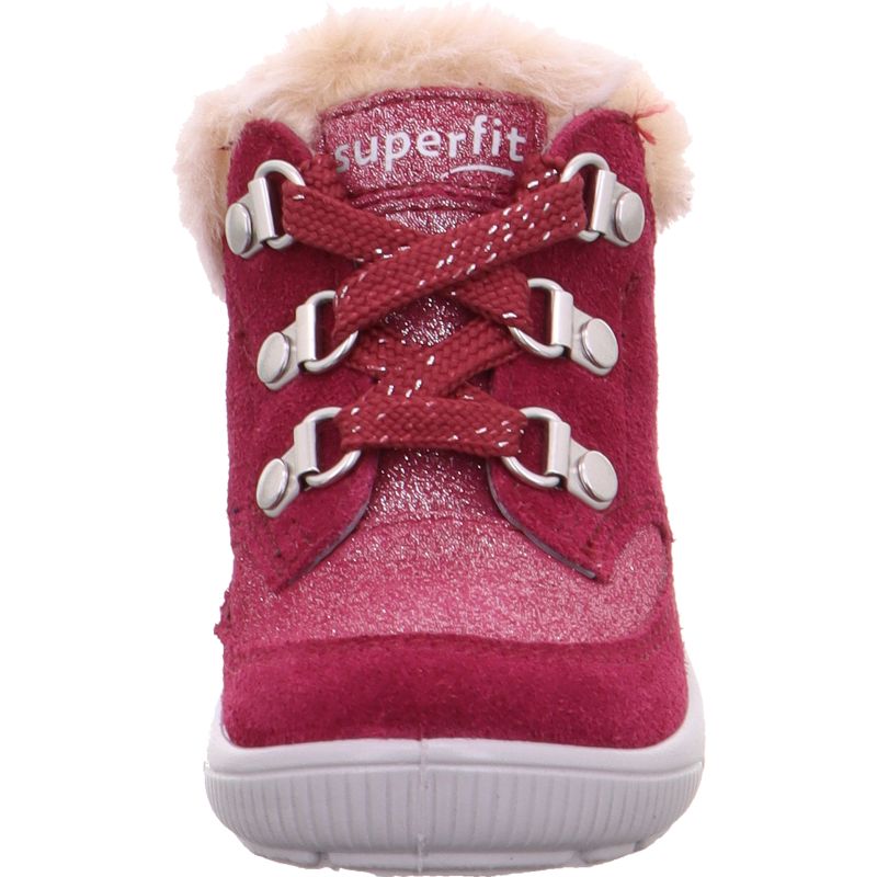 Superfit STARLIGHT Girls Boot - Material: Leder/Sonstiges Material/Texti in Red