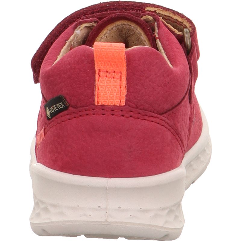 Superfit BREEZE Girls Sneakers high - Material: Leather in Red