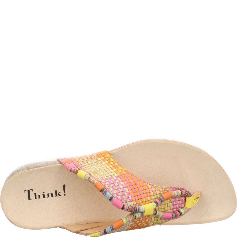 Think JULIA DAMEN Woman Mules - Material: Leather in Multi Colour