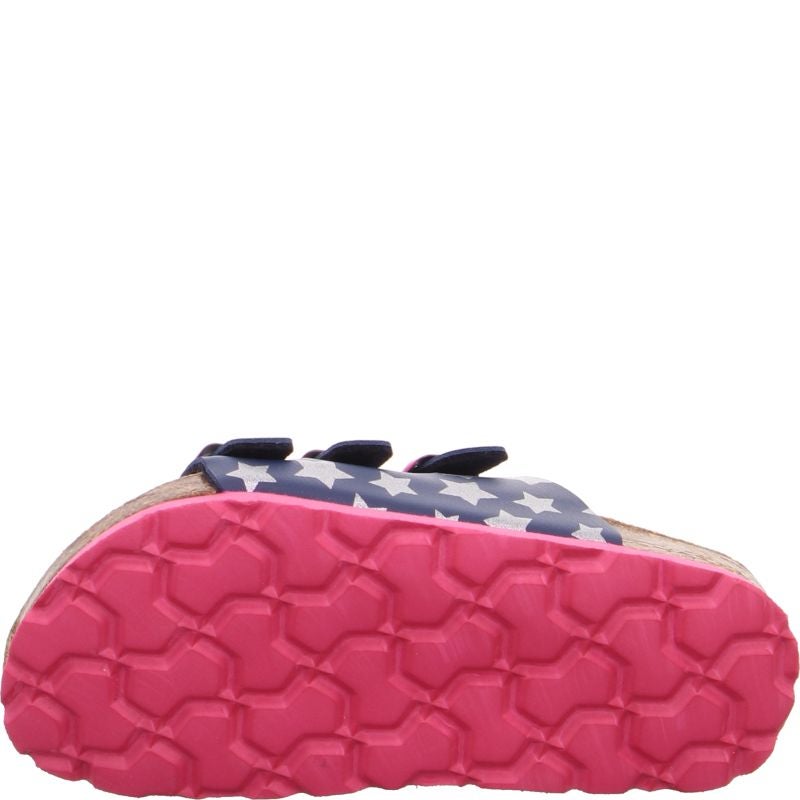 Superfit FUSSBETTPANTOFFEL Girls Slipper - Material: Sonstiges Material in Blue