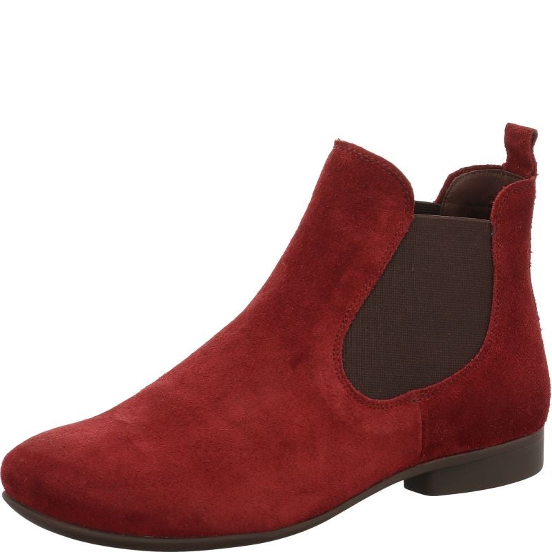 Think GUAD2 Chelsea boot - Material: Leather in Red