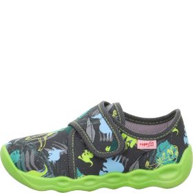 Superfit BUBBLE Jungen Hausschuh - Material: Textil in Grau