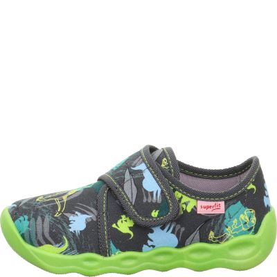 Superfit BUBBLE Jungen Hausschuh - Material: Textil in Grau