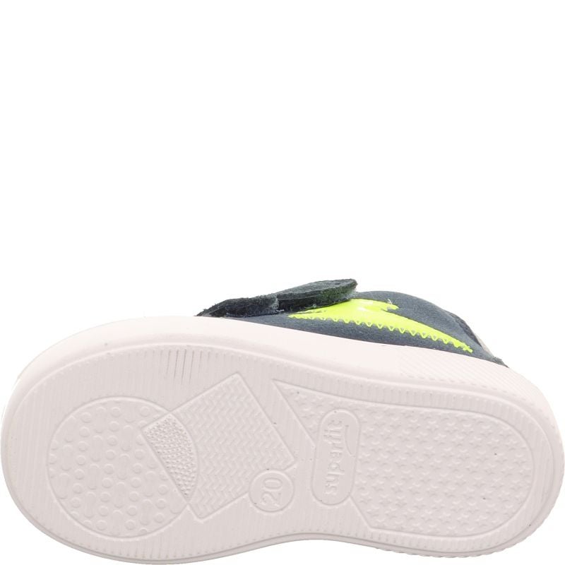 Superfit SUPIES Boys Sneakers high - Material: Leder/Sonstiges Material/Texti in Blue