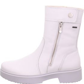 Legero ANGEL Damen Stiefelette - Material: Leder in Weiß