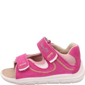 Superfit NINO Sandale - Material: Leder/Textil in Pink
