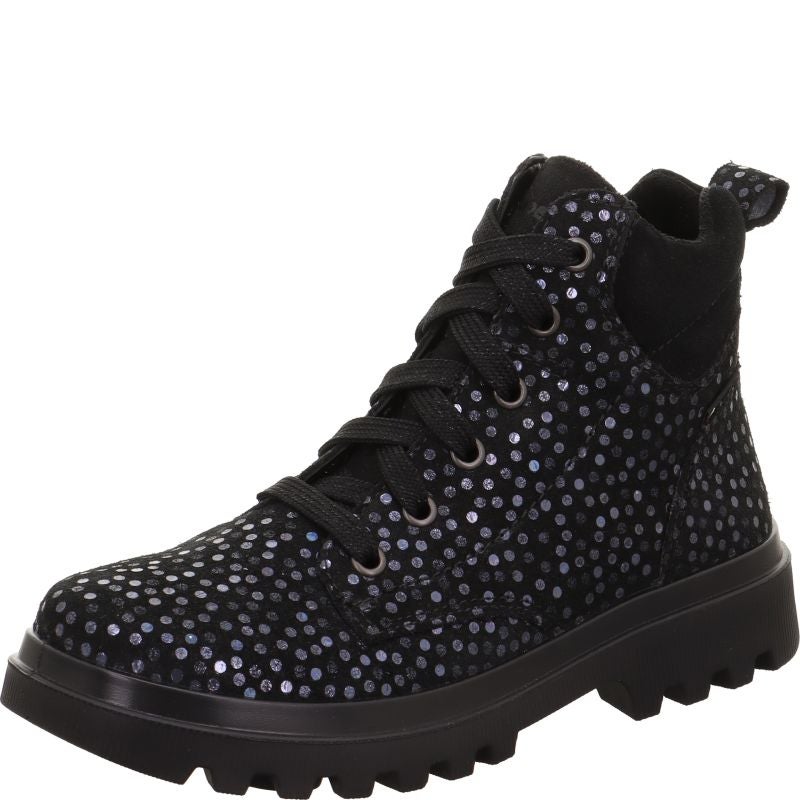 Superfit ABBY NOVA Boots - Material: Leder/Textil in Schwarz