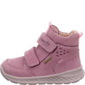 Superfit BREEZE Girls Sneakers high - Material: Leather in Purple