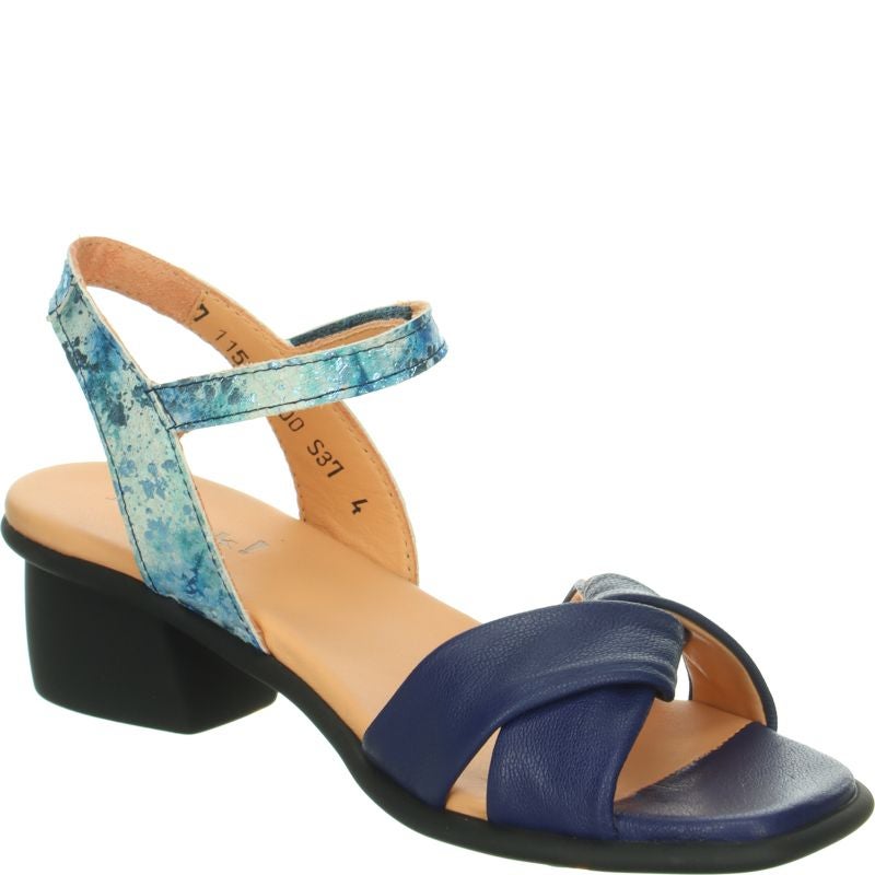 Think VIVI Woman  - Material: Leather in Blue