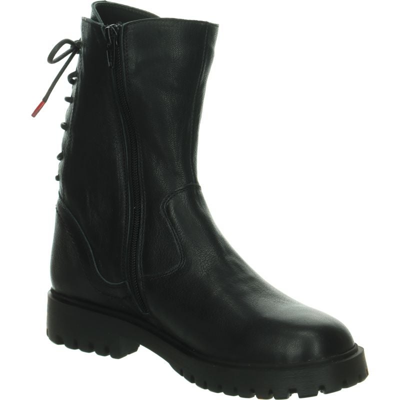Think TRENTO Woman Ankle boot - Material: Leather in Black