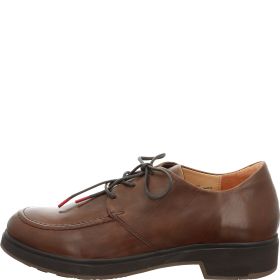 Think COGITA Woman Lace up shoe - Material: Leather in Brown