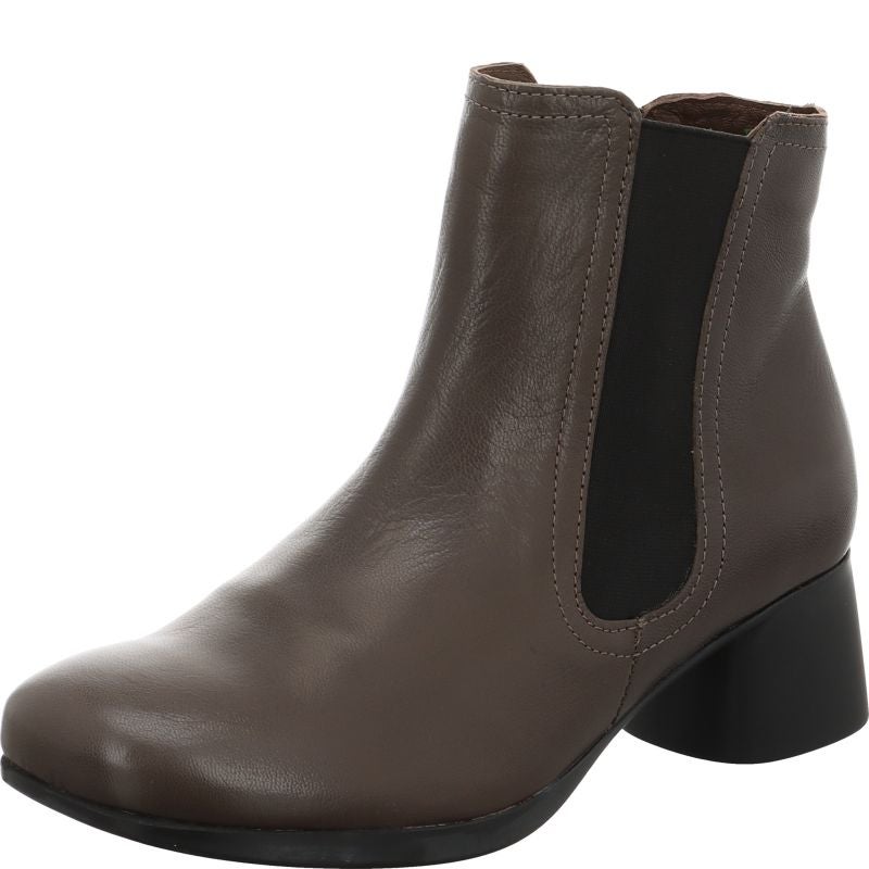 Think NANI Woman Ankle boot - Material: Leather in Grey