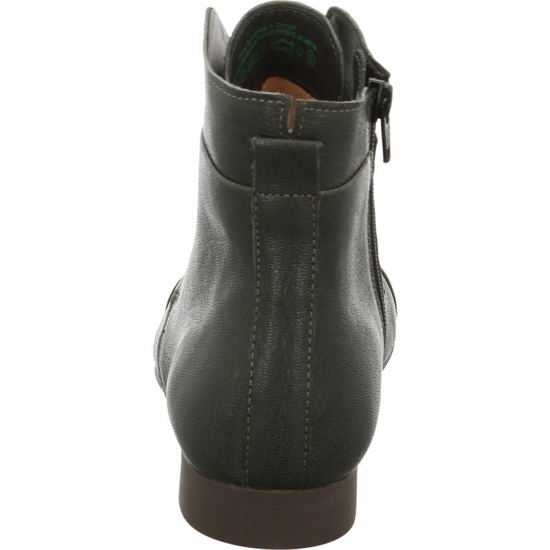 Think GUAD2 Ankle boot - Material: Leather in Olive