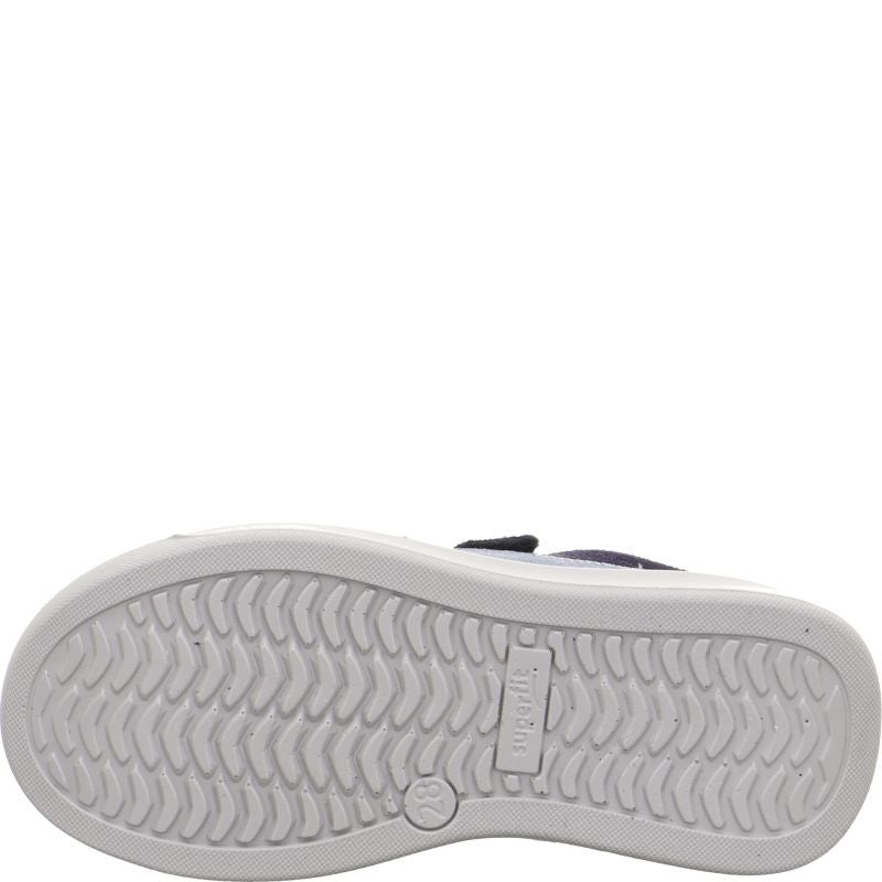Superfit COSMO Jungen Sneaker low - Material: Leder/Textil in Blau