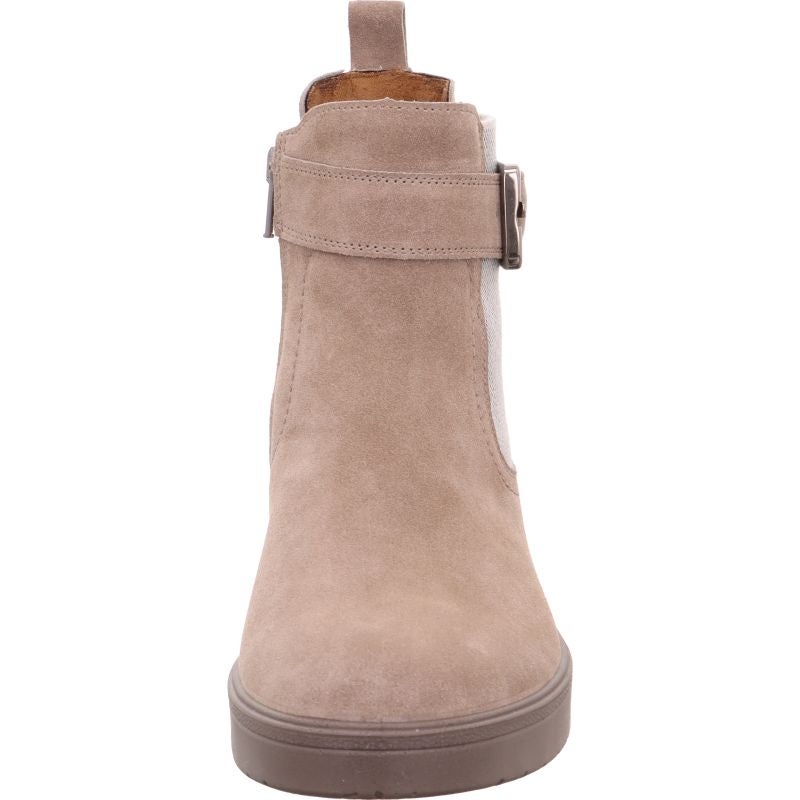 Legero MYSTIC Damen Chelsea Boots - Material: Leder in Beige