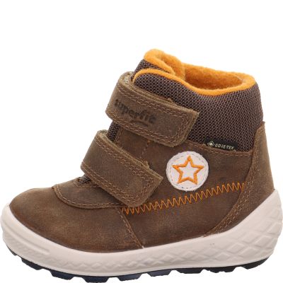 Superfit GROOVY 2.0 Boys - Material: Leather/Textil in Brown