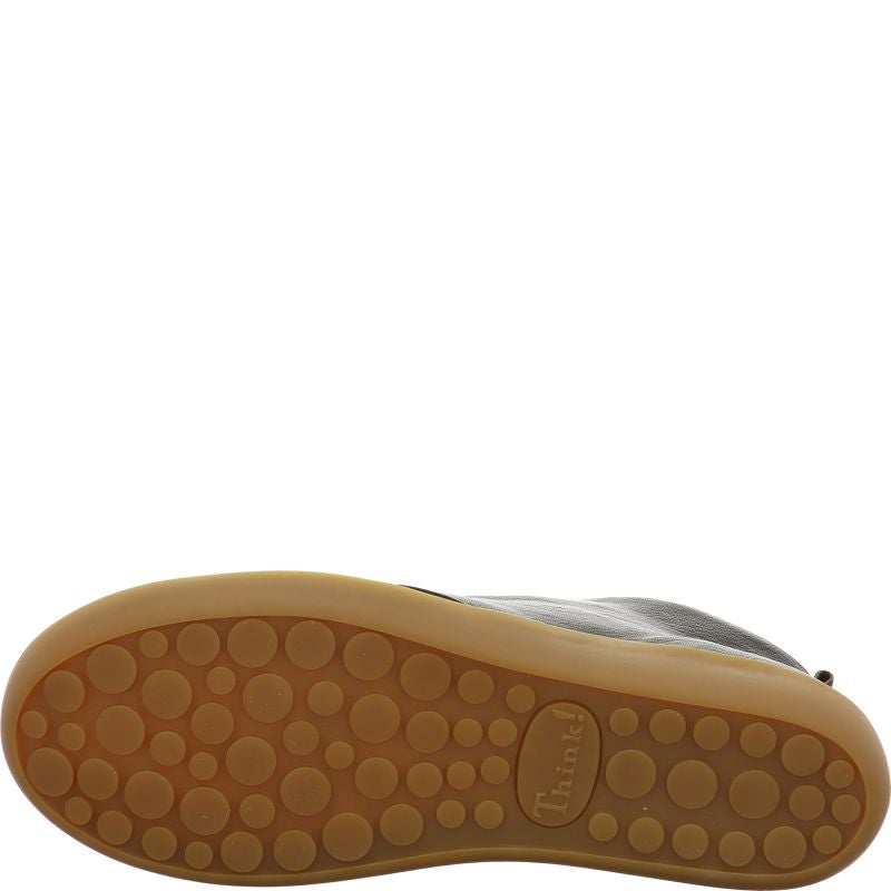 Think! NATURE Damen Sneaker high - Material: Leder in Braun