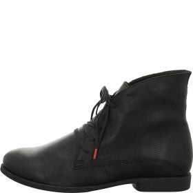 Think AGRAT Woman Ankle boot - Material: Leather in Black