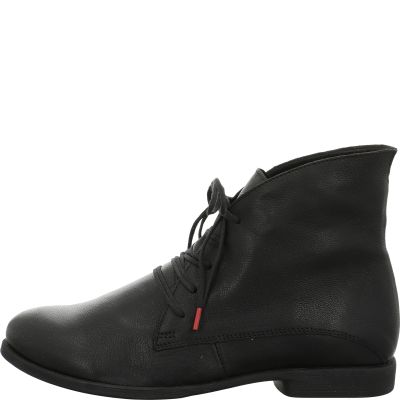 Think AGRAT Woman Ankle Boot - Material: Leather in Black