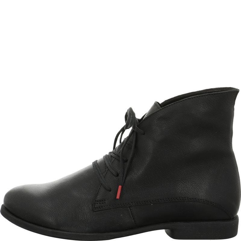 Think! AGRAT Damen Stiefelette - Material: Leder in Schwarz
