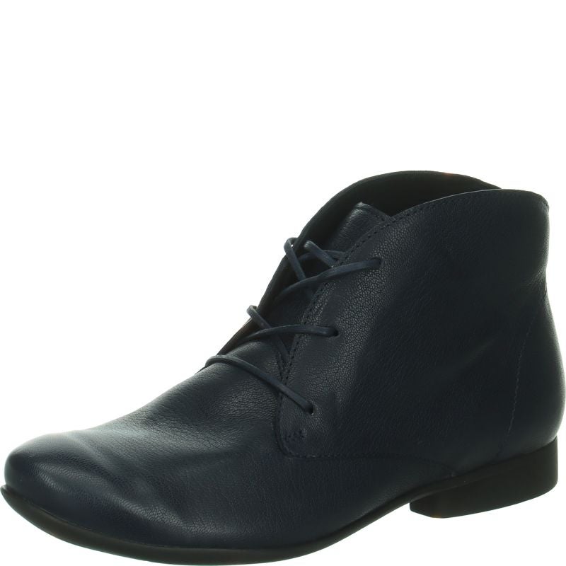 Think! GUAD2 Damen Ankle Boots - Material: Leder in Blau