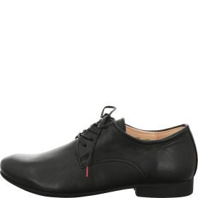 Think GUAD2 Woman Lace up shoe - Material: Leather in Black