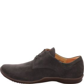 Think STONE HERREN Men Lace up shoe - Material: Leather in Grey