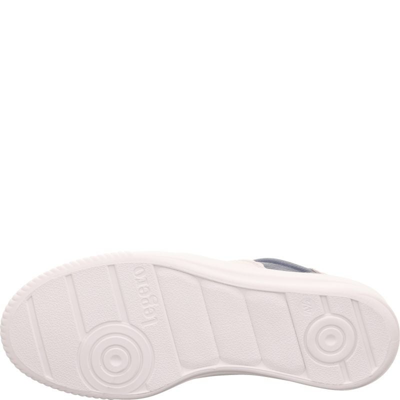 Legero SILENCE Sneakers low - Material: Leather in Blue