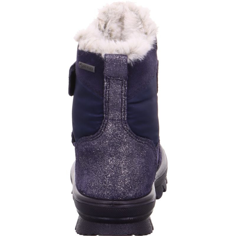 Superfit FLAVIA Girls Boot - Material: Leather/Textil in Blue