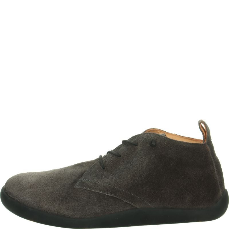 Think HAPPAT Sneakers high - Material: Leather in Grey