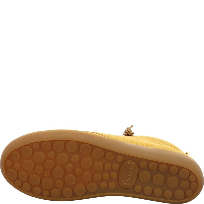 Think! NATURE Damen Sneaker high - Material: Leder in Braun