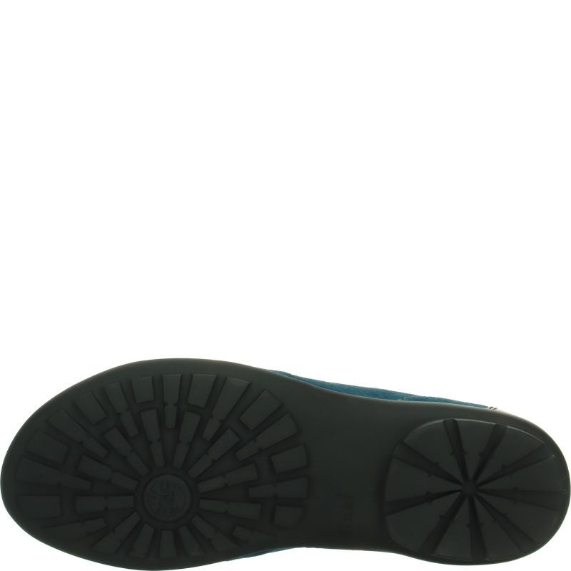 Think KONG HERREN Lace up shoe - Material: Leather in Blue
