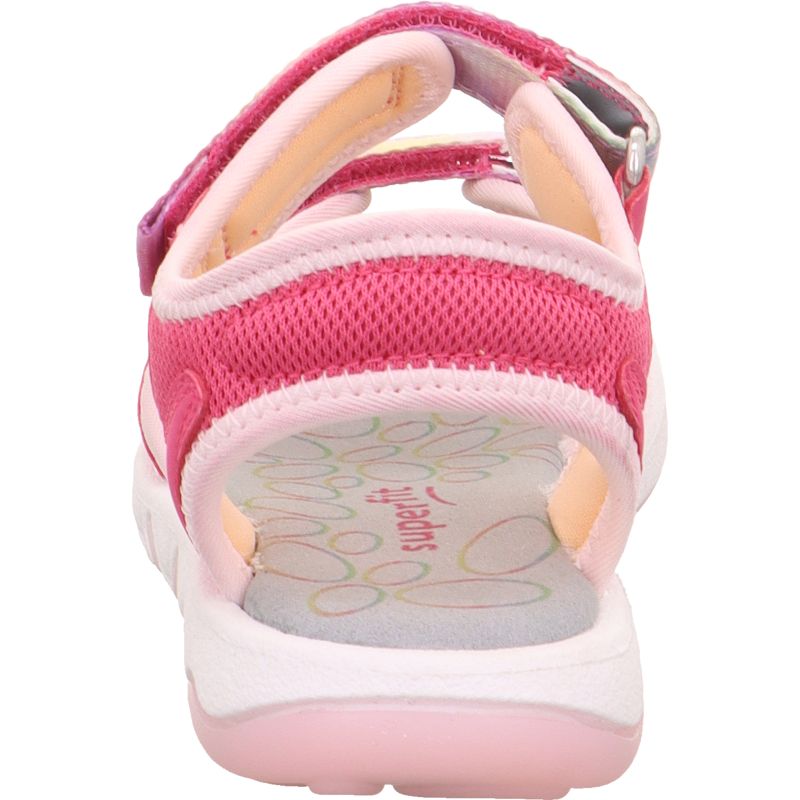 Superfit PEBBLES Mädchen Sandale - Material: Textil/Sonstiges Material in Pink