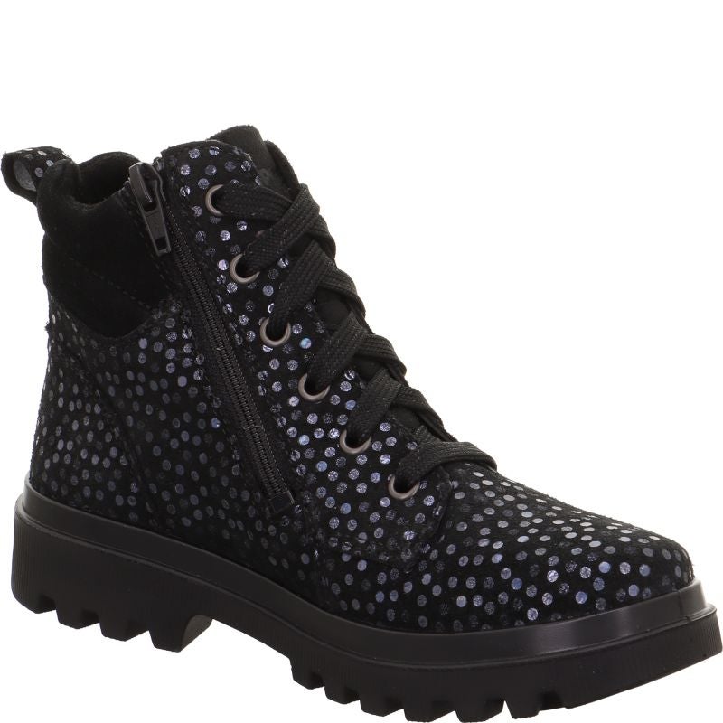 Superfit ABBY NOVA Boots - Material: Leder/Textil in Schwarz