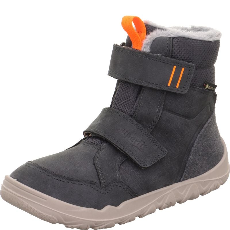 Superfit WALDERI Unisex | Jungen Boots - Material: Leder/Textil in Grau