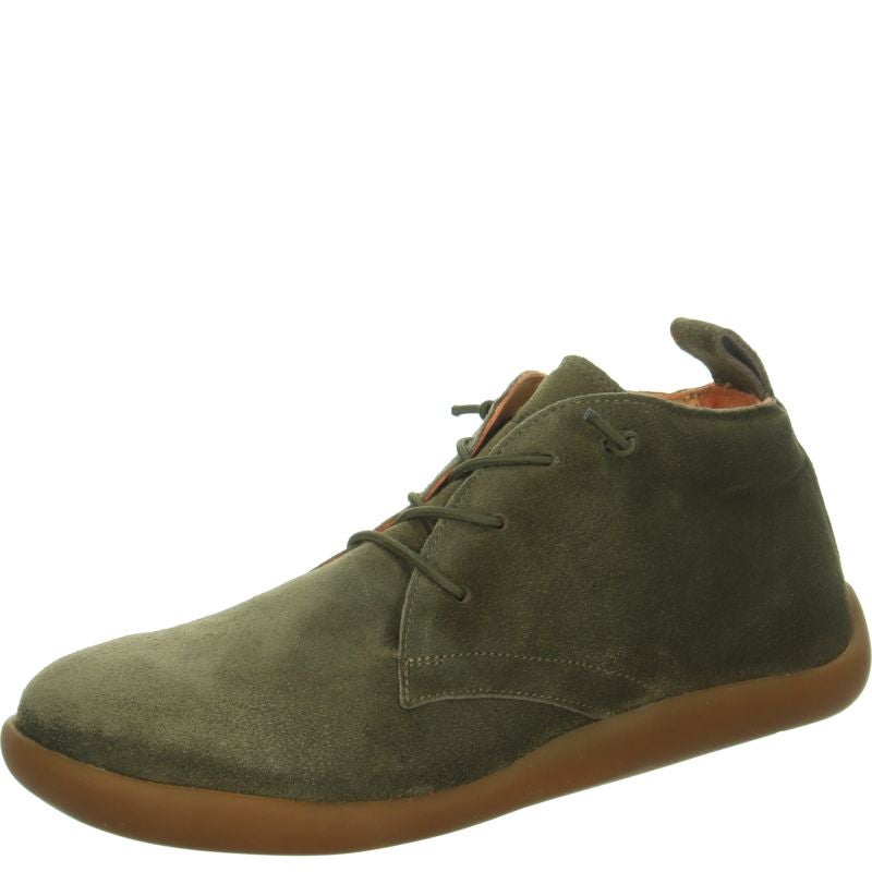 Think! BLO Damen Sneaker high - Material: Leder in Oliv