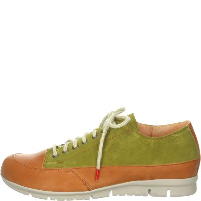 Think KING HERREN Men Lace up shoe - Material: Leather in Green