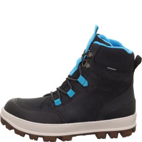 Superfit TEDD Jungen Boots - Material: Leder/Sonstiges Material/Textil in Grau